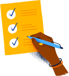 Checklist sheet