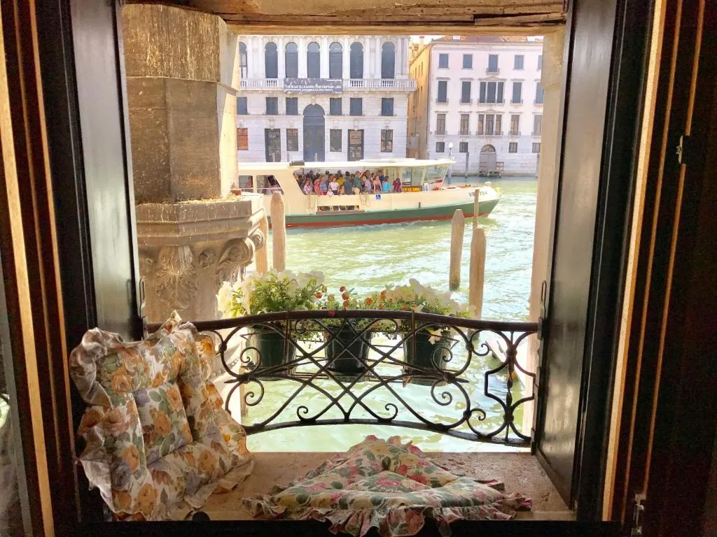La Felice Canal Grande, Veneția, Italia