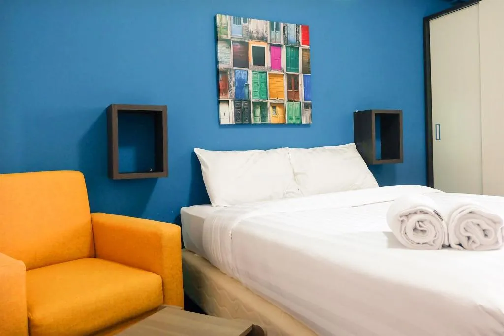 Artistic Studio Room Kebagusan City Apartement By Travelio, Jakarta, Indonezia