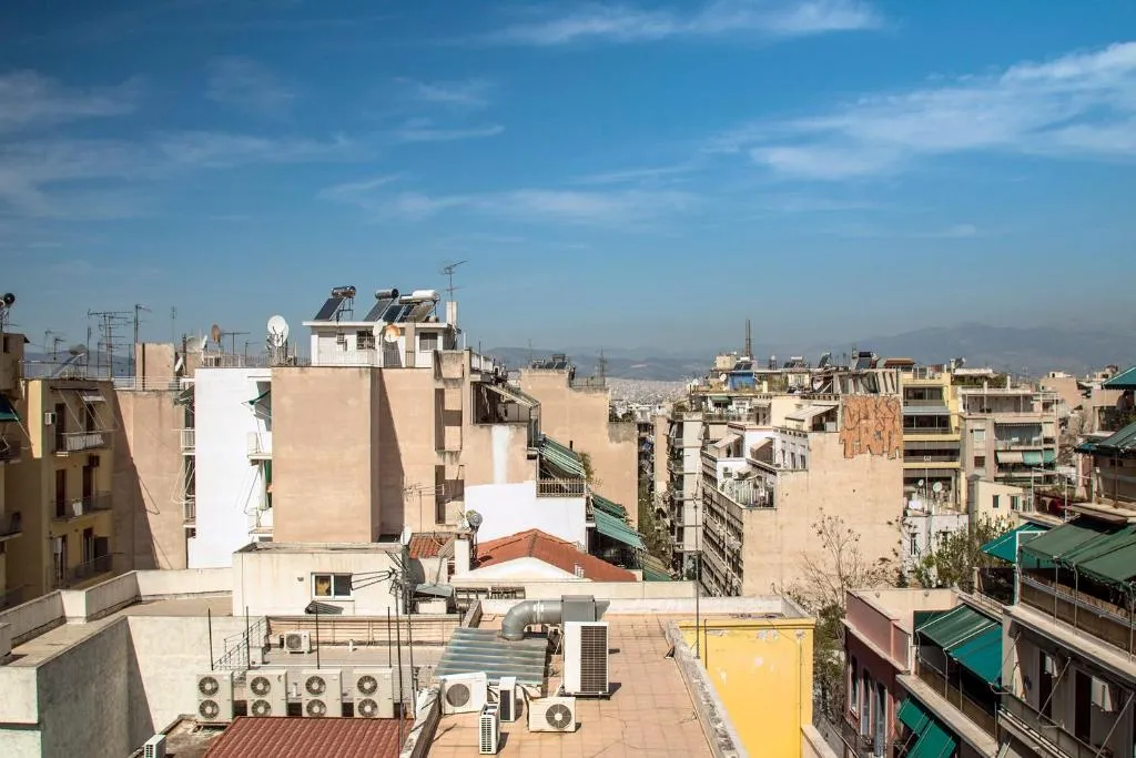 5th floor apartment with city view, Athens, Greece