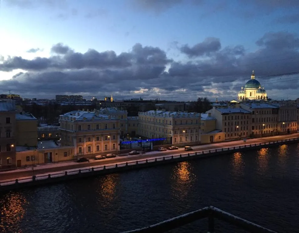 Apartment on Fontanka River, 121, Sankt Petersburg, Rusia