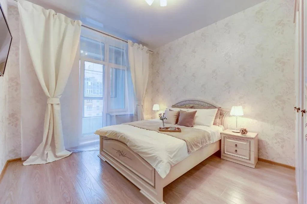 Apartment Vesta on Krestovsky, Kudrovo, Russia