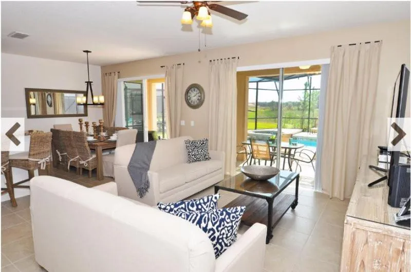 Beautiful 6 Bedroom 5 Bath Pool Home in Gated Resort, Davenport, United States