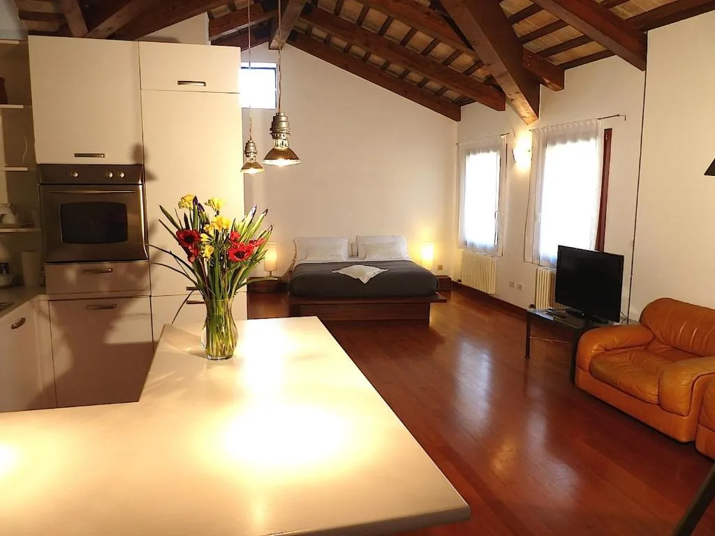 Modern Studio in 15th Century Building Close to St Mark, Venice, Italy