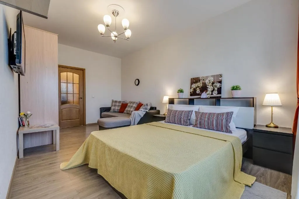 Apartment TwoPillows on Varshavskaya, Sankt Petersburg, Rusia