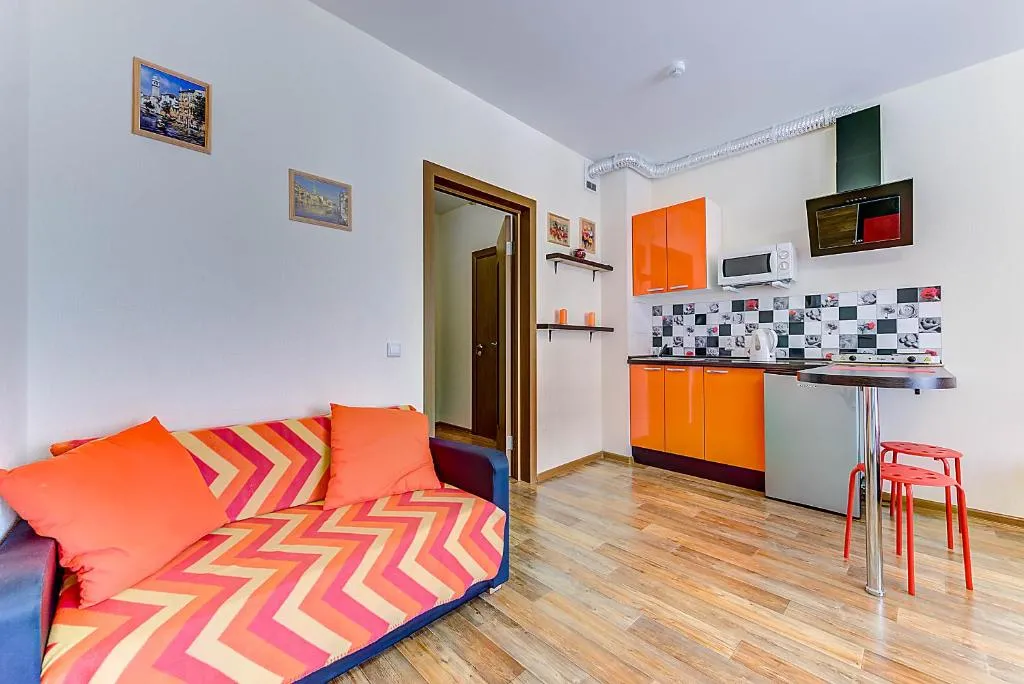 Apartment Lesnaya, Kudrovo, Russia