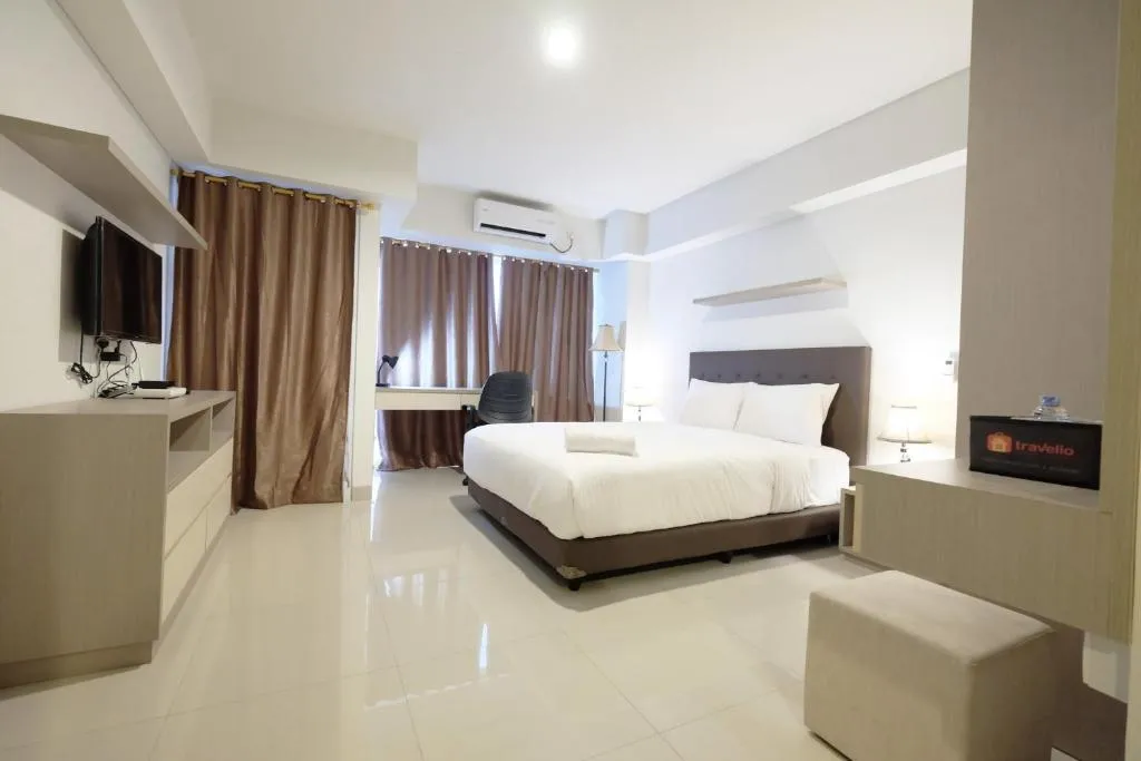 Minimalist Studio Apartment at The H Residence By Travelio, Jakarta, Indonezia