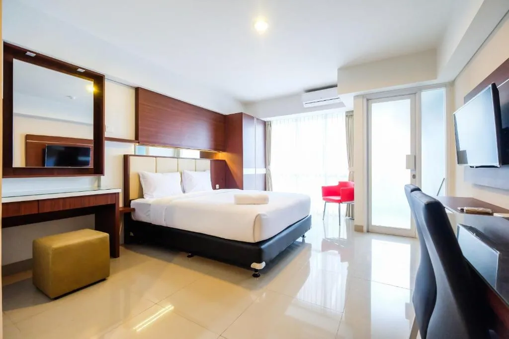 Fully Furnished Studio Apartment H Residence near MT Haryono By Travelio, Jakarta, Indonesia