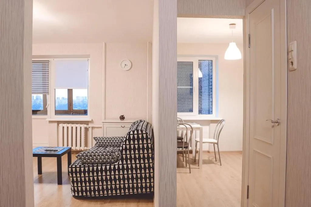 Black and White Apartment, Kudrovo, Russia
