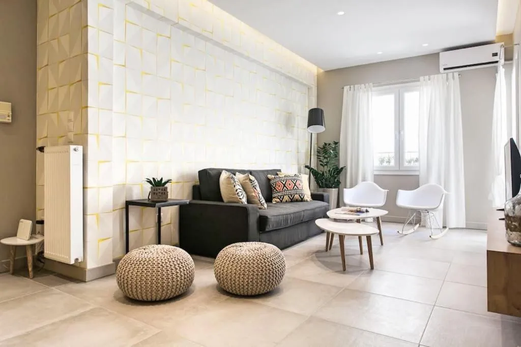 Modern Design Acropolis Flat, Athens, Greece