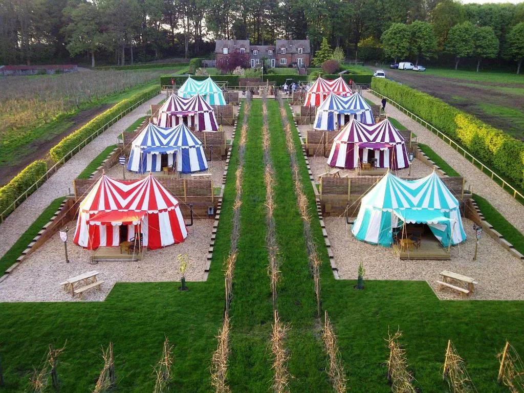 Knights Glamping at Leeds Castle, Headingley, United Kingdom