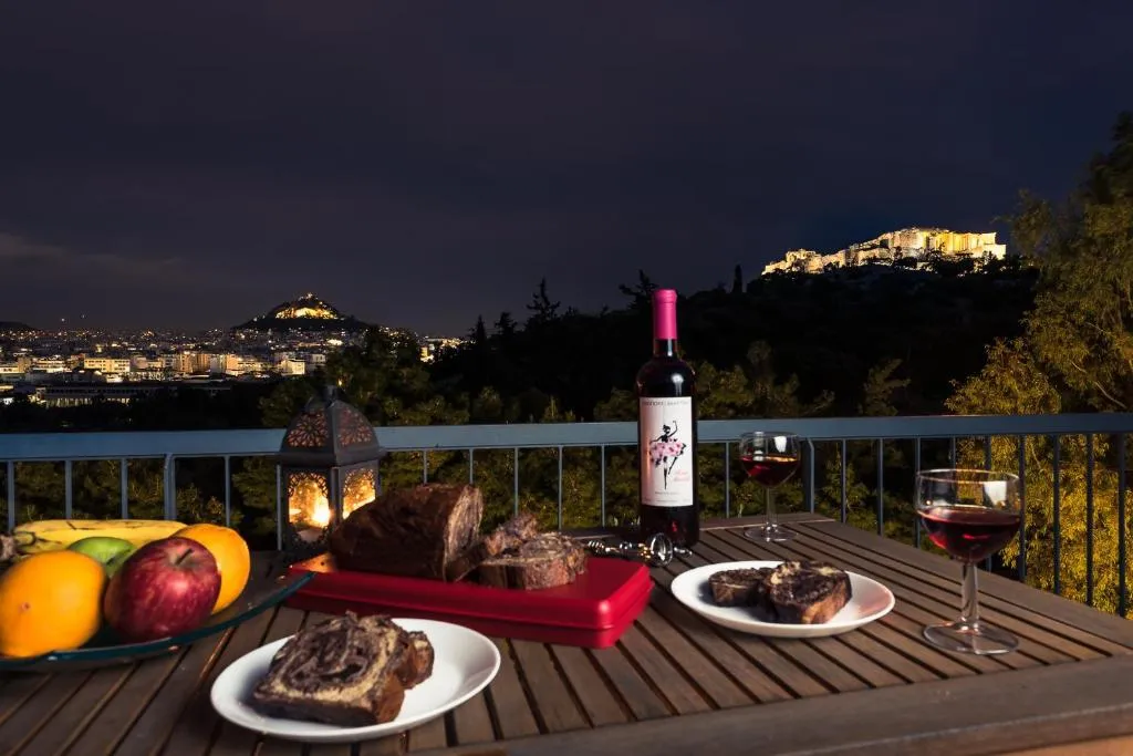 My amazing view of Acropolis, Atena, Grecia