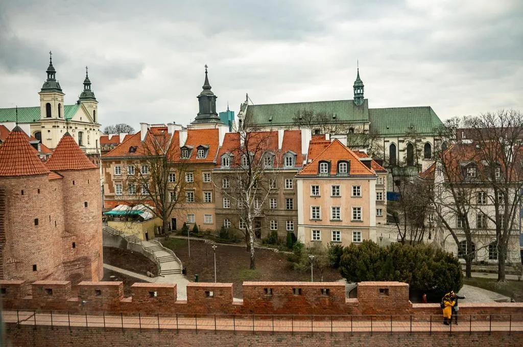 Charming View Old Town, Warsaw, Poland