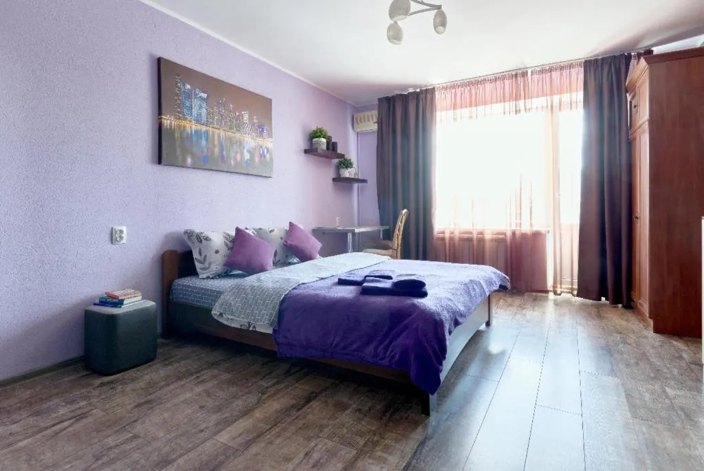 S48-89 NEW MODERN APARTHOTEL - AMAZING PANORAMIC VIEW WITH BALCONY 10 FLOOR ON GULLIVER MALL - PALACE OF SPORTS, Shovkovychna St, 48, Kiev, Ucraina