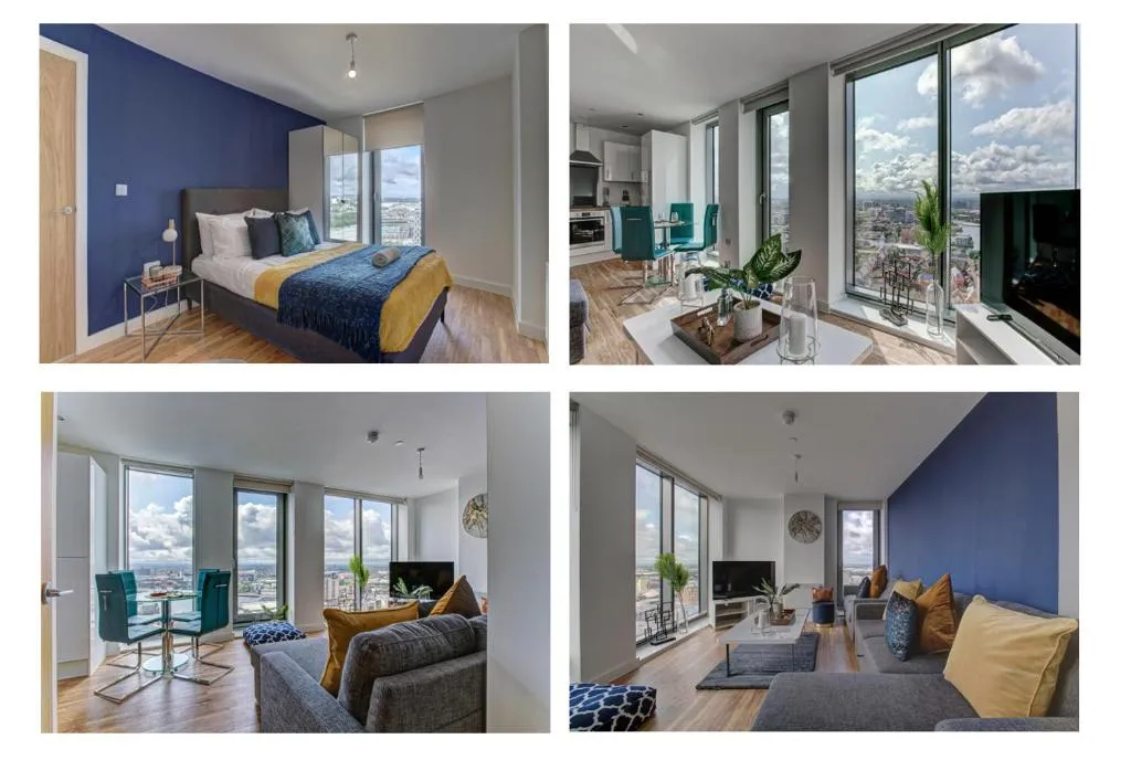 The Penthouse of the Quays - Parking, Manchester, Marea Britanie
