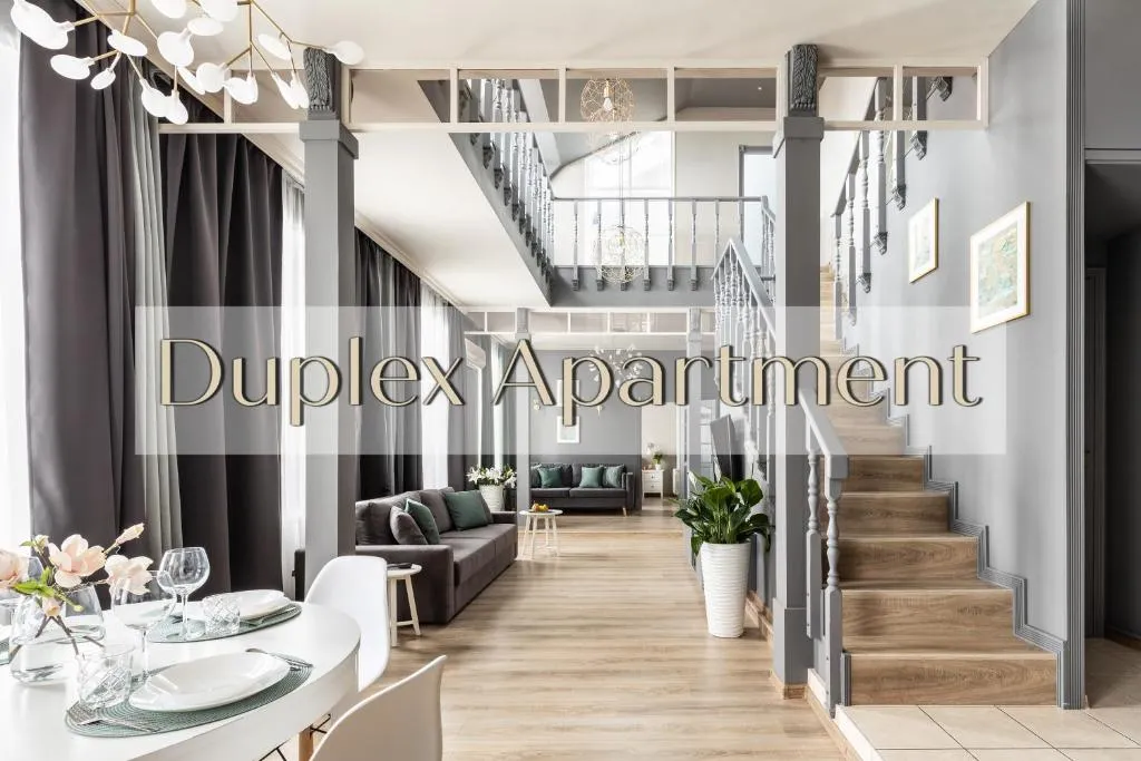 Duplex Apartment 150m2 (3 br with 3 bathrooms), Kudrovo, Russia