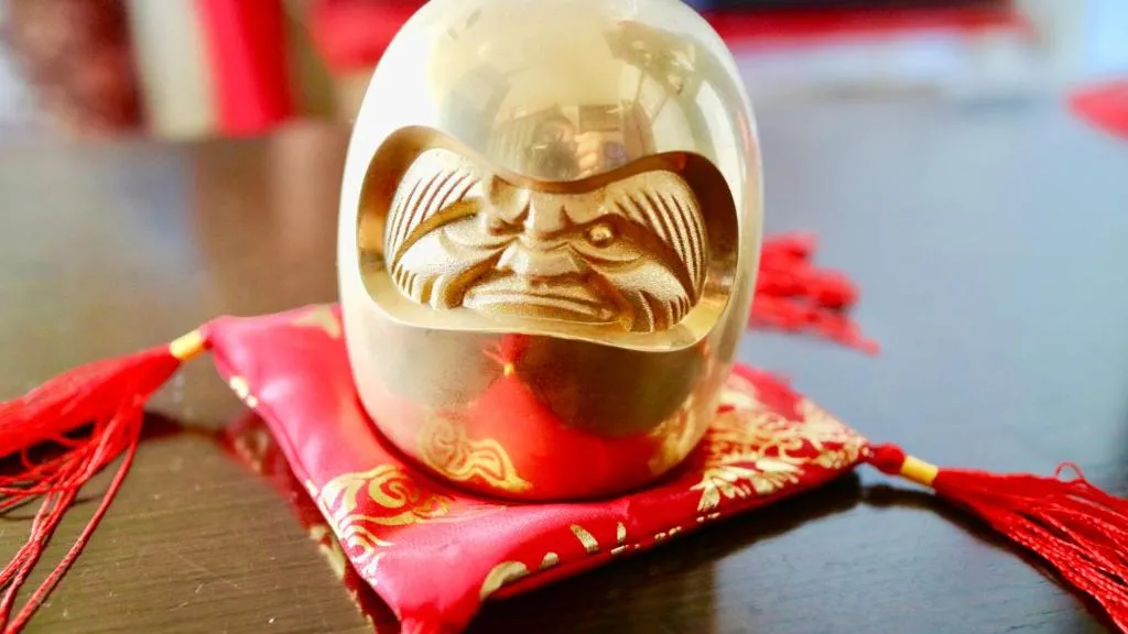 Benidaruma - Dango, Kyoto, Japonia