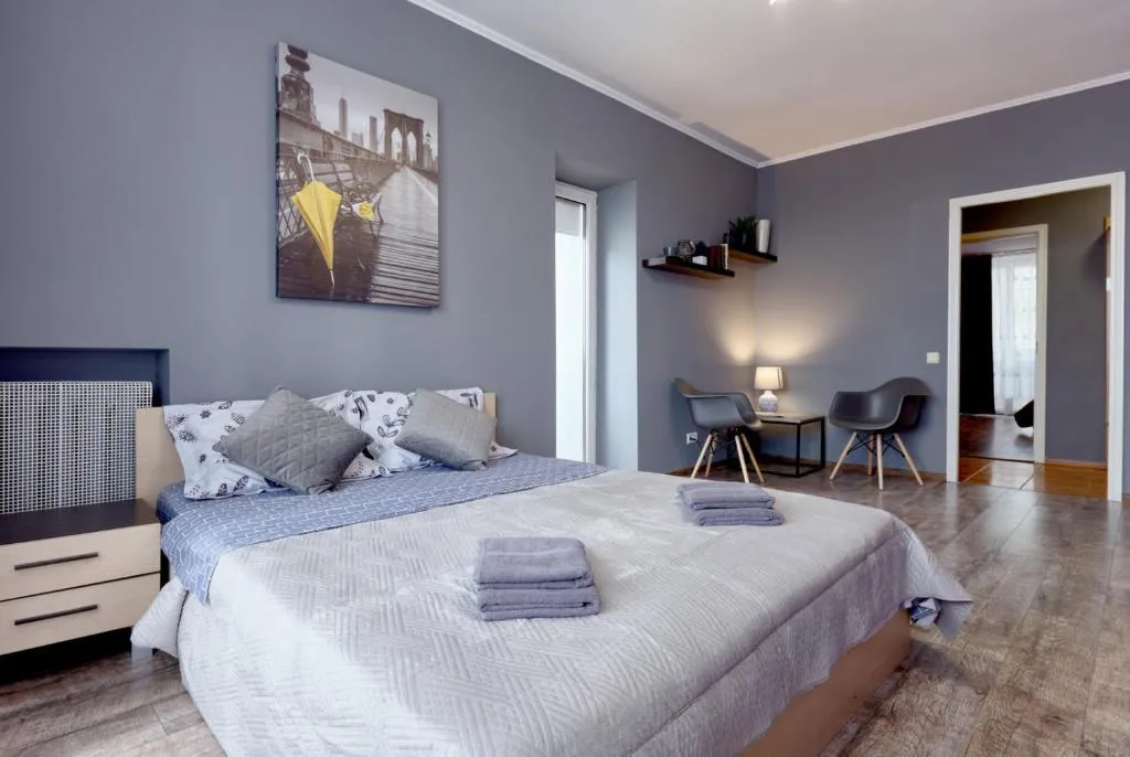 V80-18 MODERN TWO NEW LARGE 80m2 SEPARATE 2BEDROOMS - CENTRAL LOCATION, OLYMPIC STADIUM - GULLIVER MALL - Velyka Vasylkivska St, 80, Kiev, Ukraine
