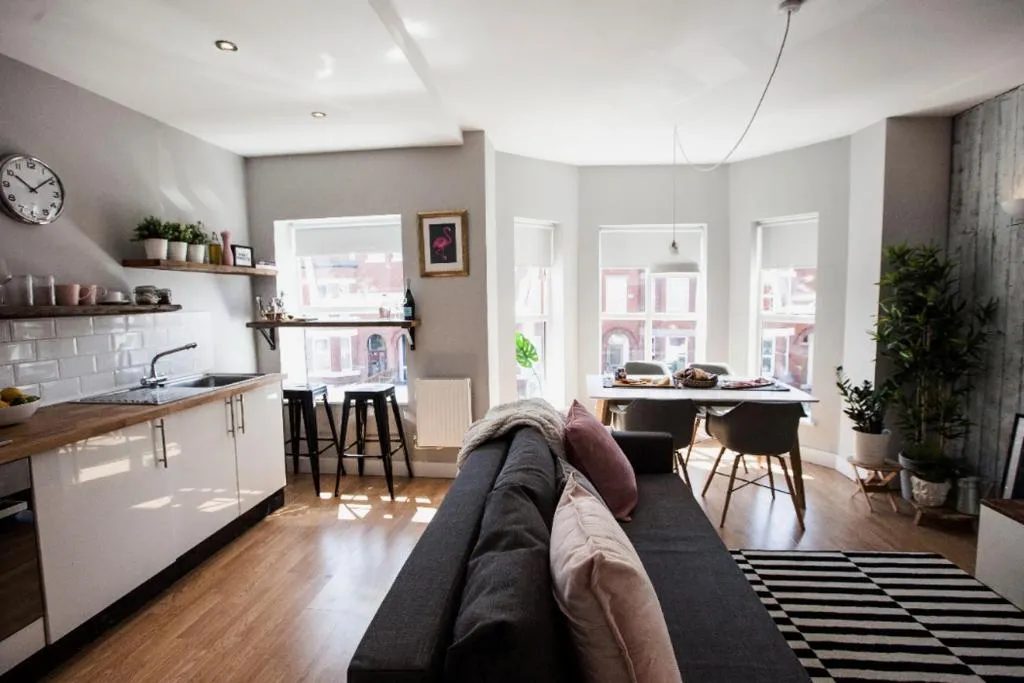 Scandinavian style apartment in fashionable area, Manchester, Marea Britanie