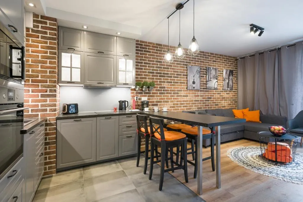 Luxury, modern apartment in the city centre, Krakow, Poland
