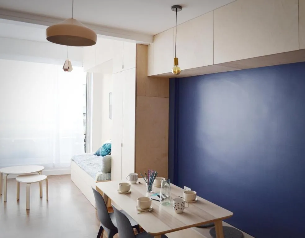 Appartement design avec terrasse, Paris, France