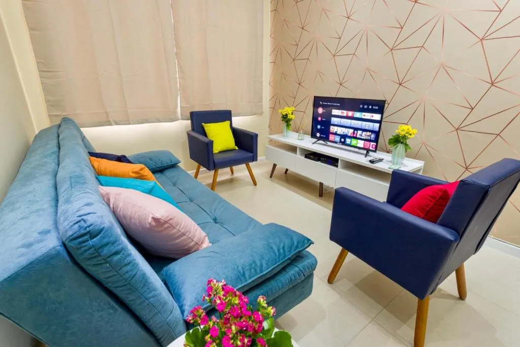 Belíssimo Apto 2D\1QUADRABEIRAMAR\3KMCENTROSUL\3SPLIT\SMARTV\5PESSOAS, Florianópolis, Brazilia