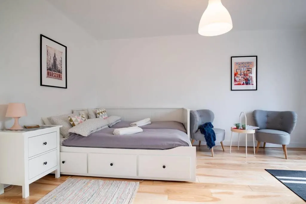 White Beds - apartment for 7 people in the center, Krakow, Poland