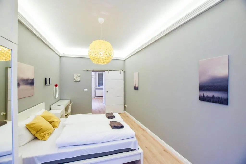 Riverside Apartment in Downtown, Budapest, Hungary