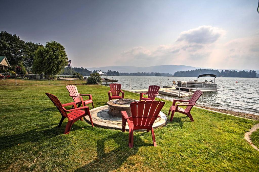 Modern Lake Lawrence Retreat with a Deck and Dock!