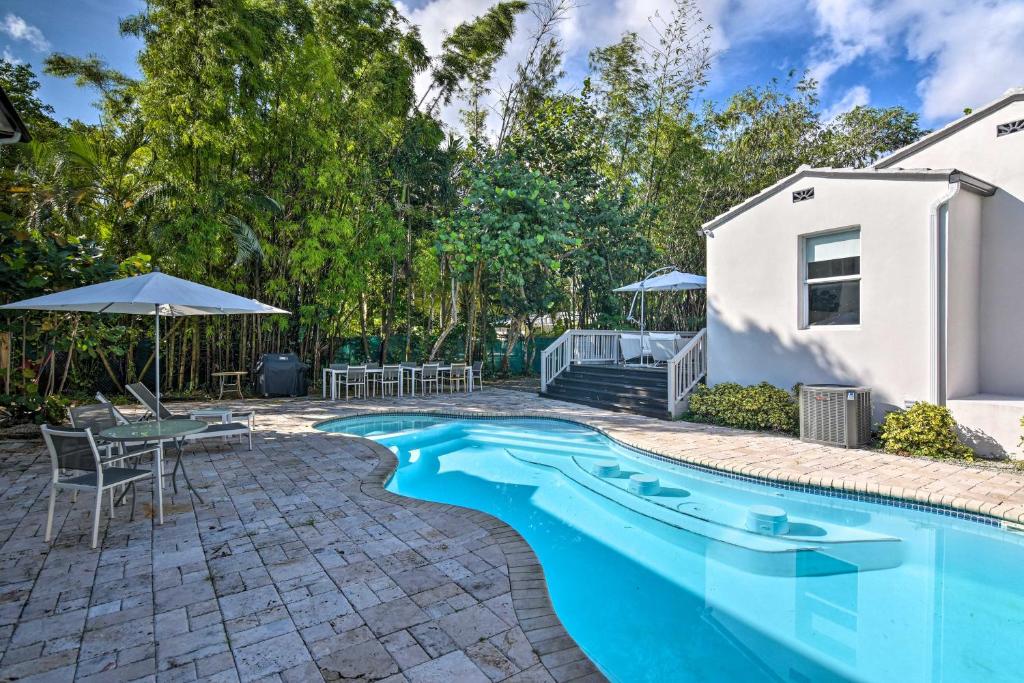 Modern Miami Villa with Pool Oasis about 5 Mi to Beach!