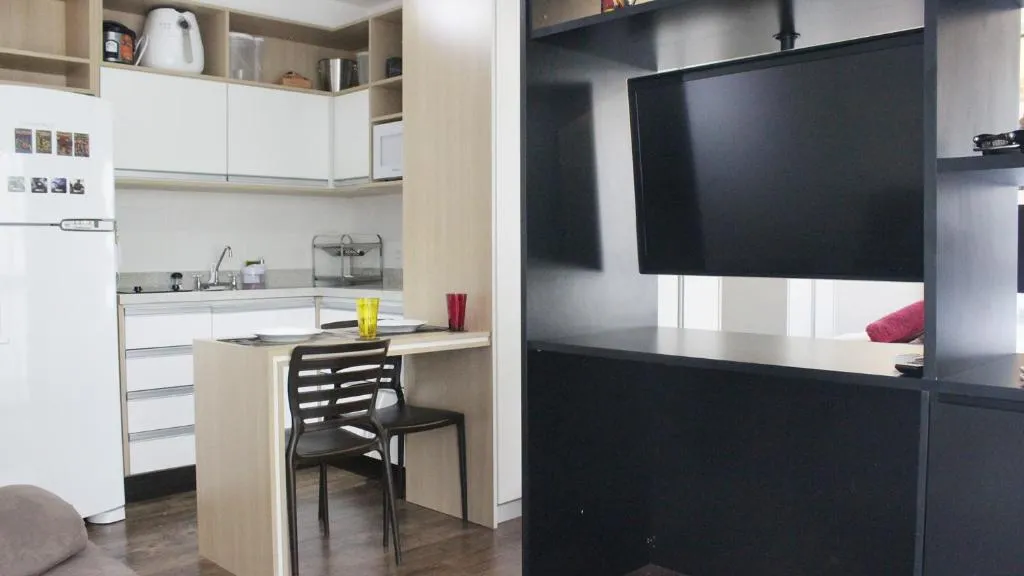 Studio Allianz Parque - AC, Garagem, Netflix, Sao Paulo, Brazil