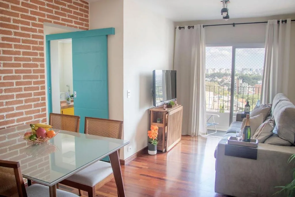 Apartamento aconchegante, vista incrível, piscina, playground, Sao Paulo, Brazil