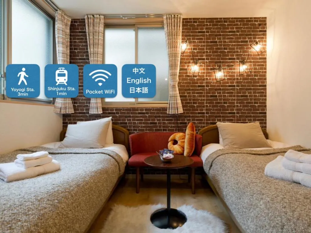 【Great Location!】Near Shinjuku Sta./Vintage room #102, Tokyo, Japan