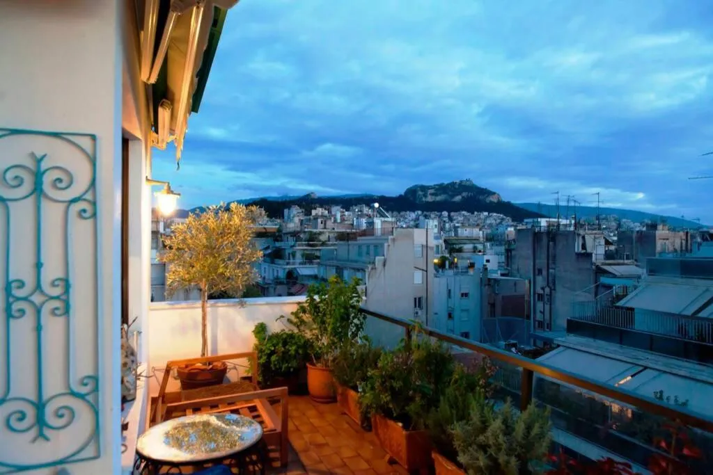 View to Lycabettus, Atena, Grecia