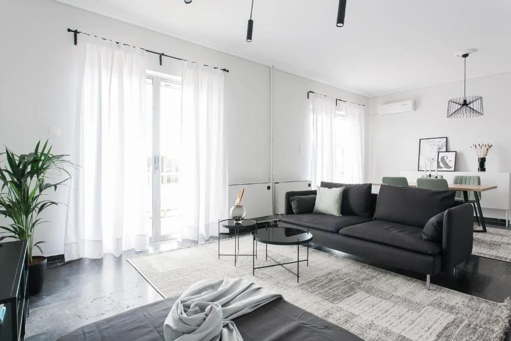 Spacious 1BD Apartment near HELEXPO Marousi by UPSTREET, Atena, Grecia