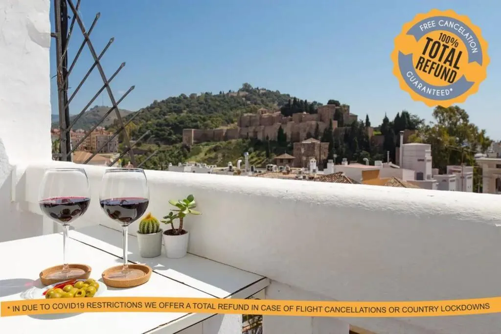 ''ALCAZABA'' Malaga centre, monument & port views, Malaga, Spain