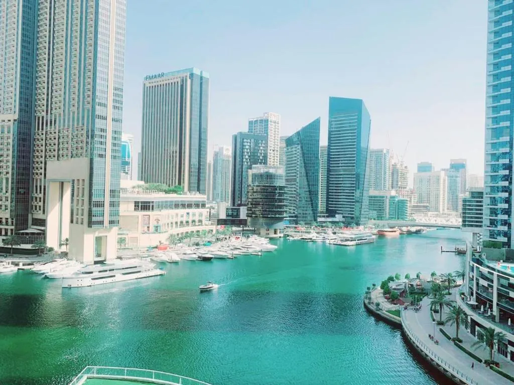 Luxury Studio Apartment With Full Dubai Marina Views, Alantos, United Arab Emirates