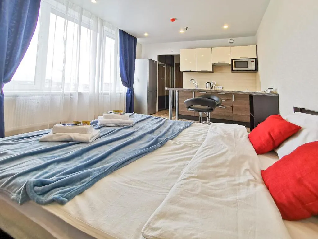 Studio 3 sleeps- Студия 3 спальных места, RentHouse, Kudrovo, Russia