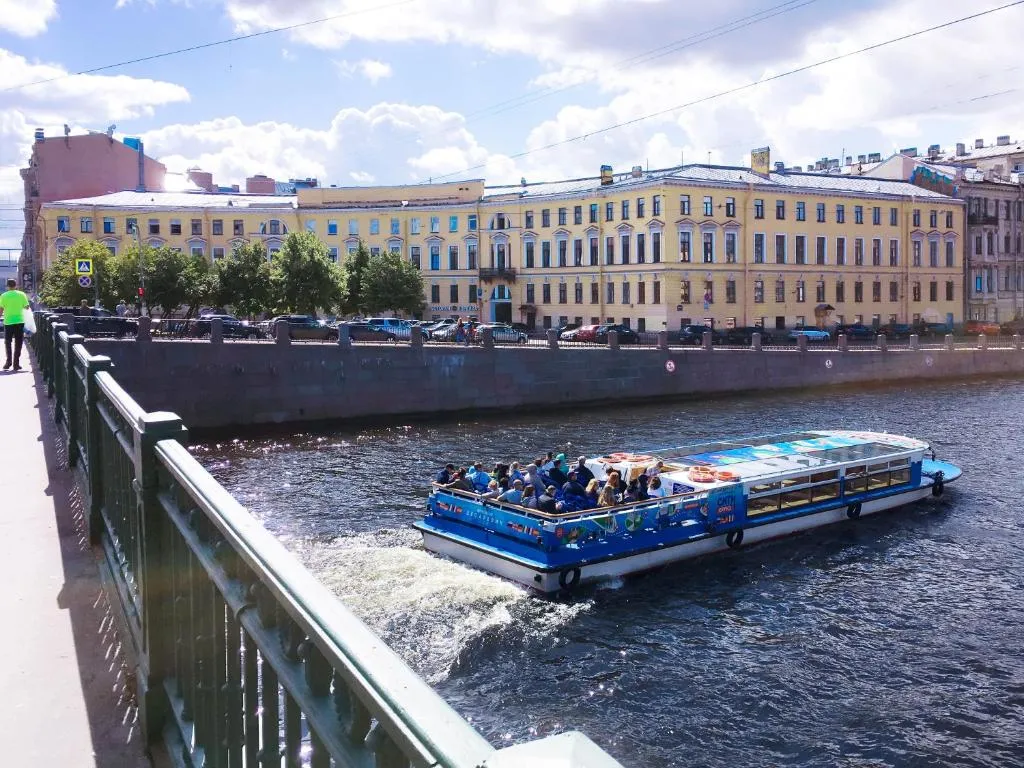 Loft-style apartments in Saint Petersburg on the Fontanka river embankment, Kudrovo, Russia