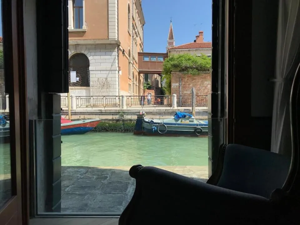 Canal view apartment, Venice, Italy