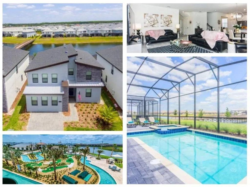 Waterpark Access HUGE Themed 7BR wpool and lake view- Storey Lake 2941FS, Kissimmee, Statele Unite ale Americii