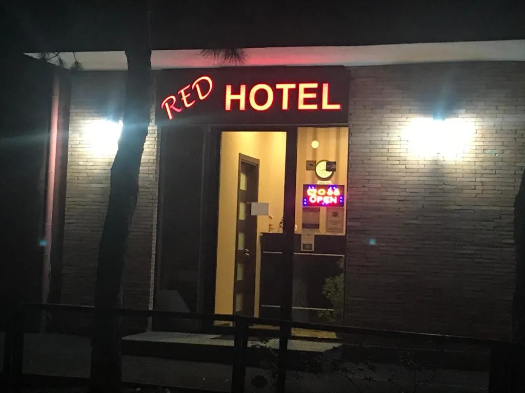 red hotel, Tbilisi, Georgia