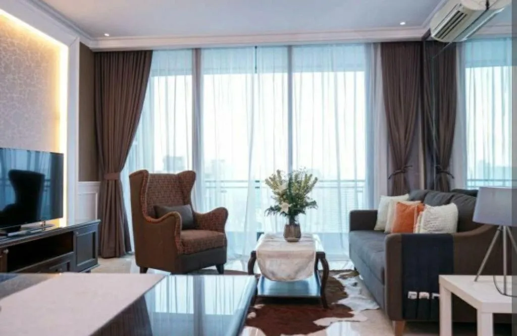 2 bedrooms appartment, 140m2, SCBD area, Jakarta, Indonesia
