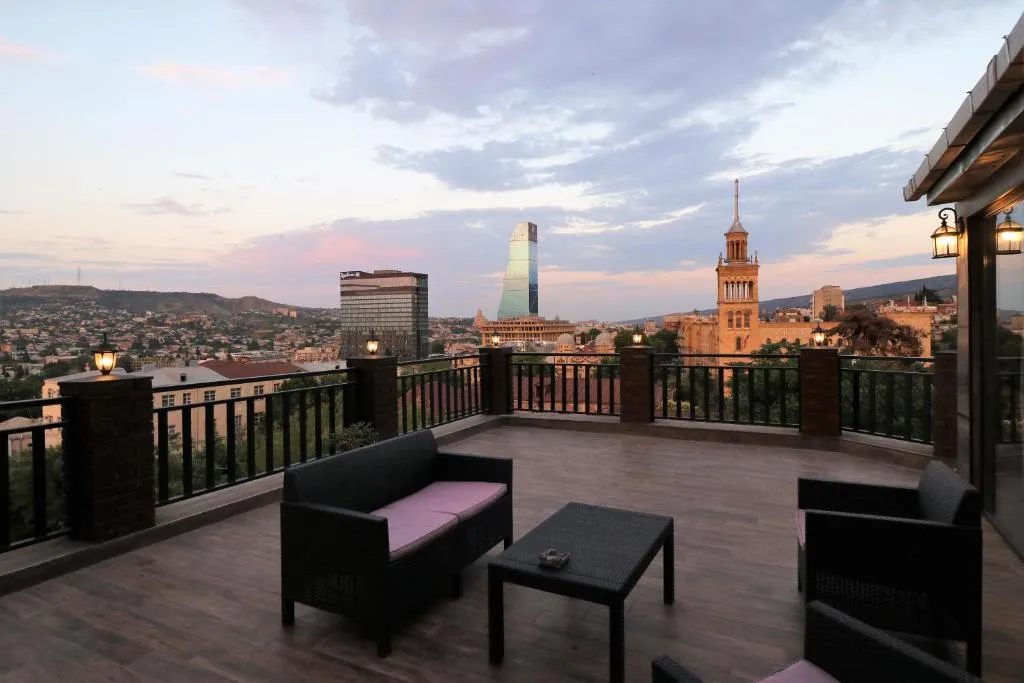 Peto's Huge furnished terrace, Tbilisi, Georgia