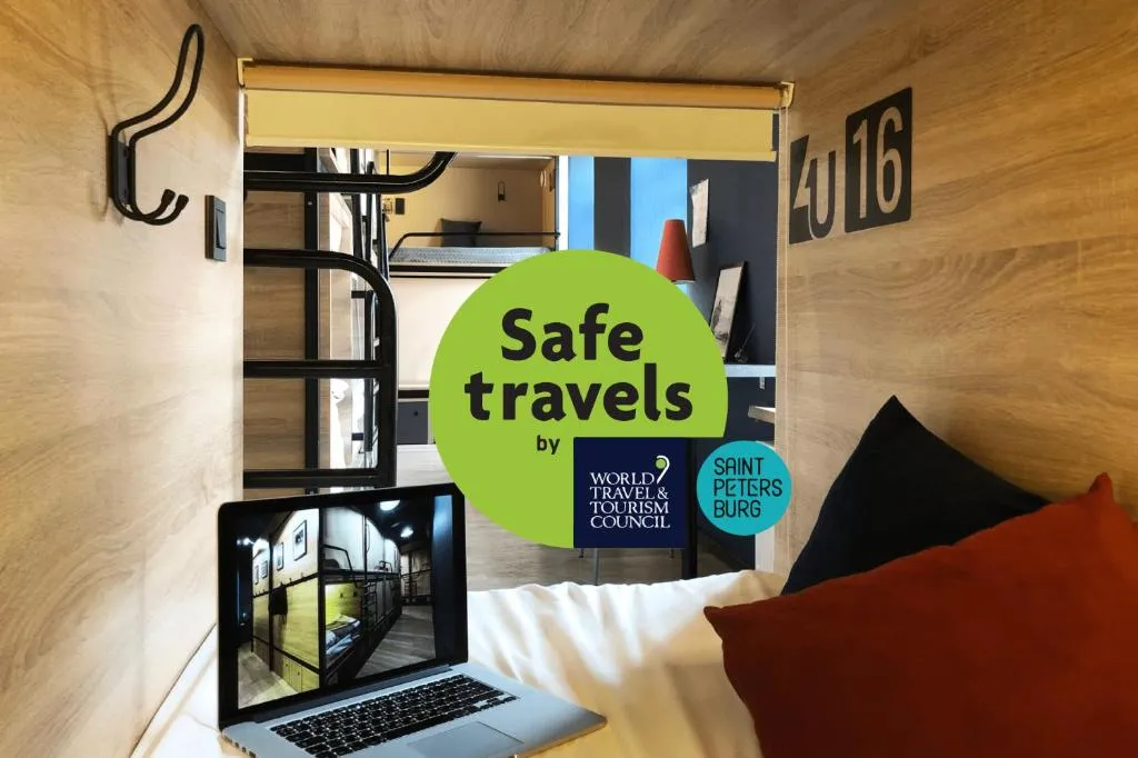 4U Capsule Hotel, Sankt Petersburg, Rusia