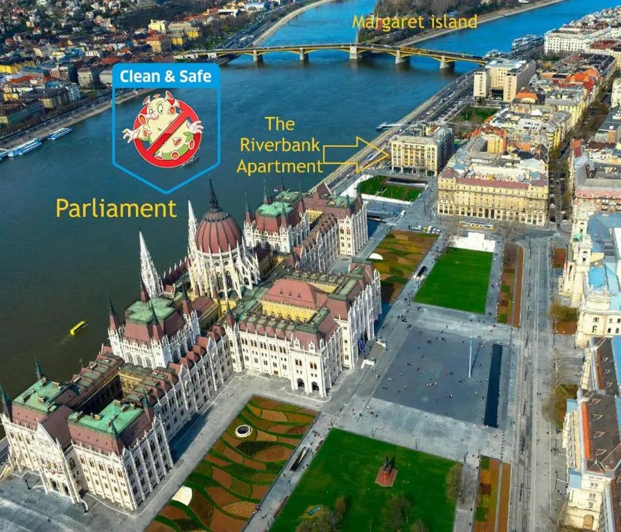 Riverbank Apartment At Parliament, Budapest, Hungary