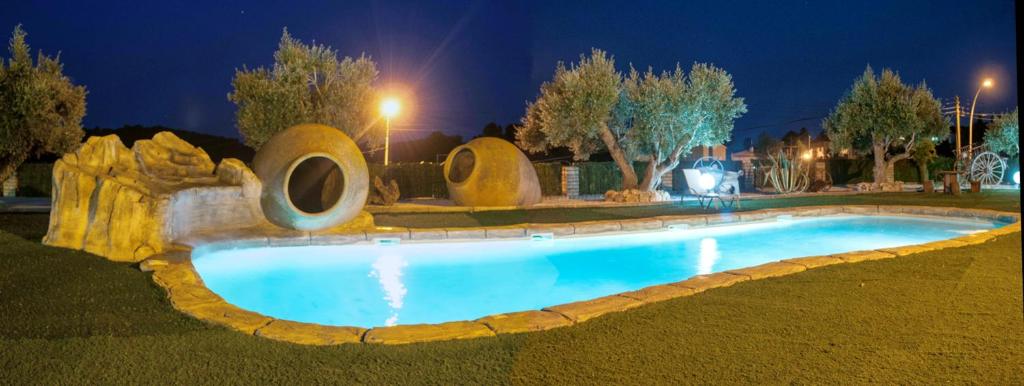 9 bedrooms villa with private pool jacuzzi and enclosed garden at Can Trabal 14