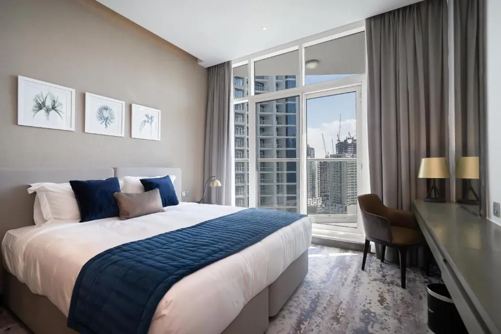 Luton Vacation Homes - Damac Maison Studio, Canal View, Alantos, United Arab Emirates