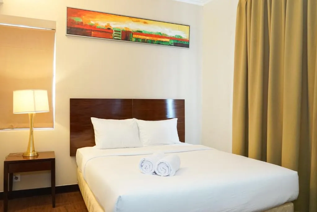 1BR Queen Bed Apartment near Dufan at Ancol Marina By Travelio, Jakarta, Indonezia
