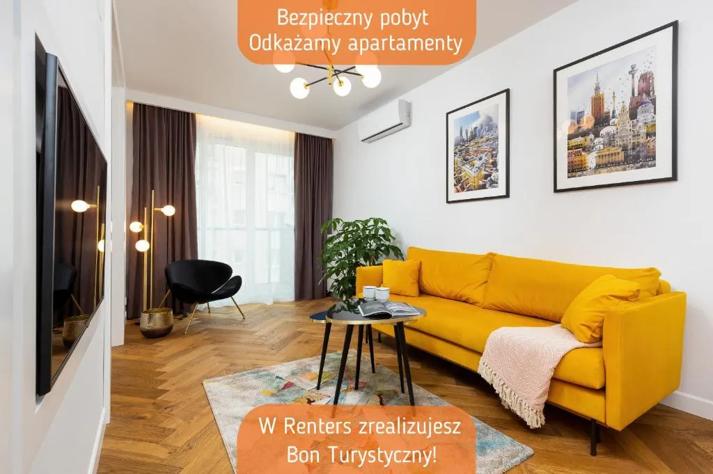 City Center Apartment with amazing view by Renters Prestige, Warsaw, Poland